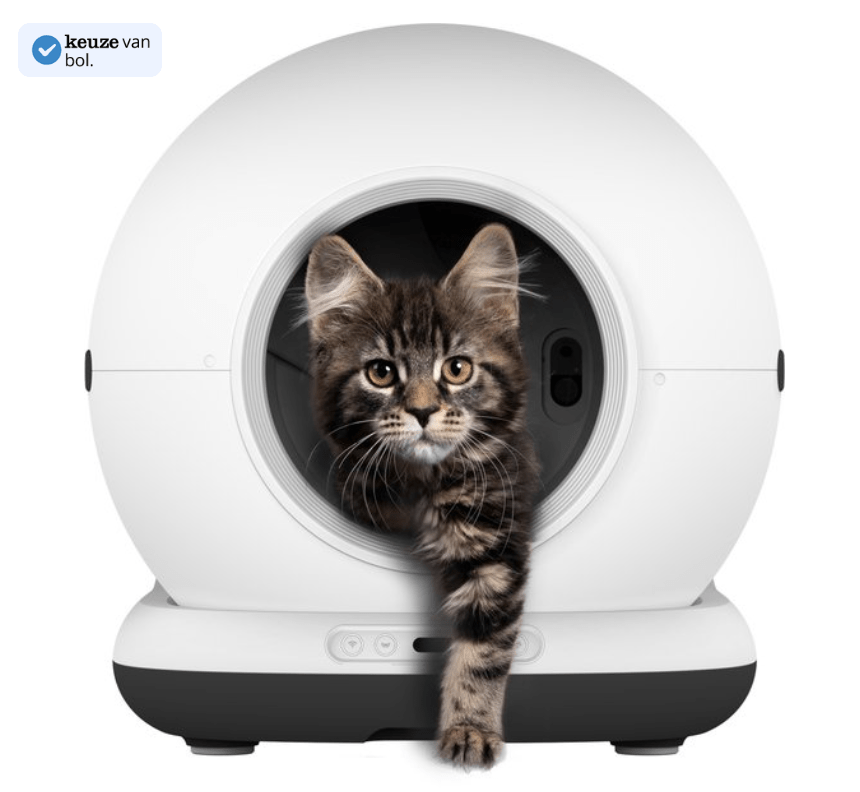 Automatische zelfreinigende kattenbak voor katten